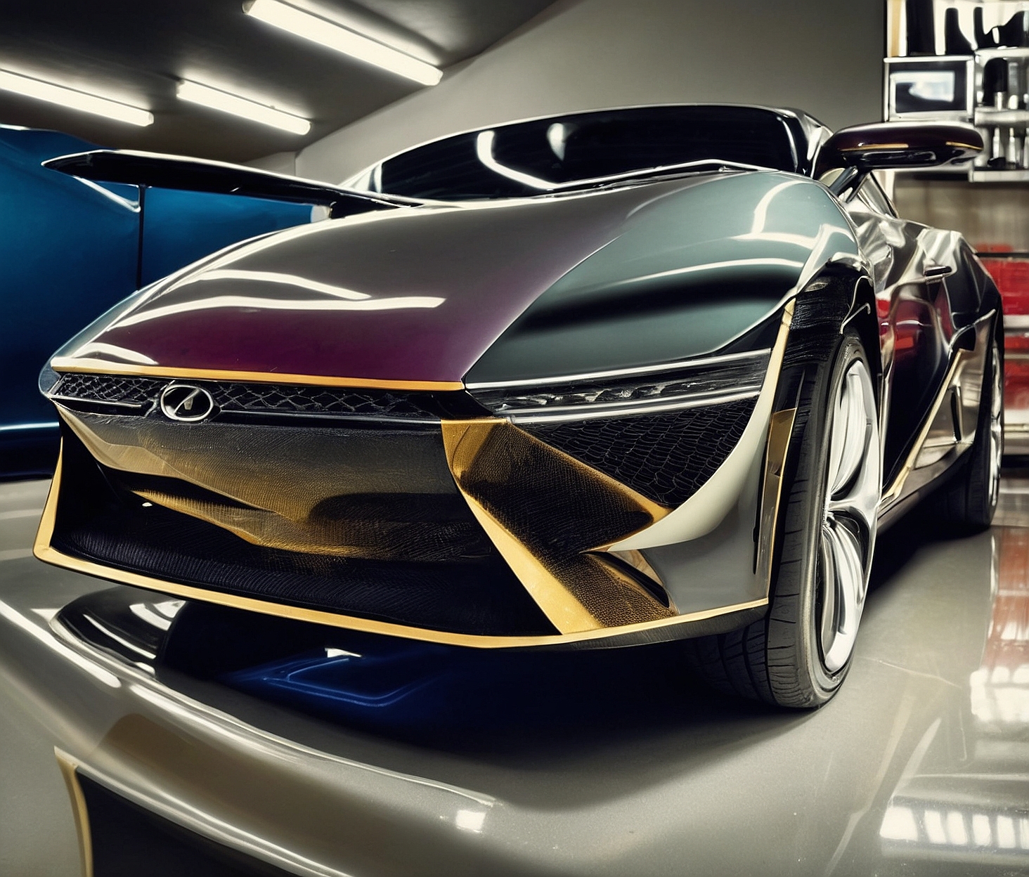 Automóvil impecable después de limpieza